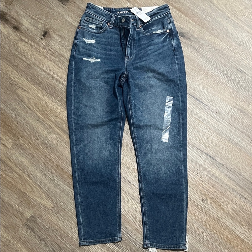 American Eagle Distressed Blue Jeans